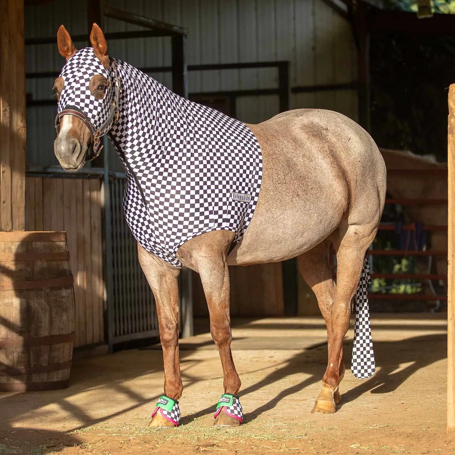 PRE-SALE! Jeffers Expression Lycra Hood, Skater Cowgirl