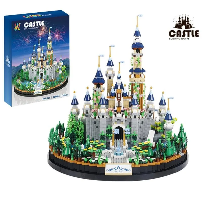 Princess Castle Building Blocks Set
