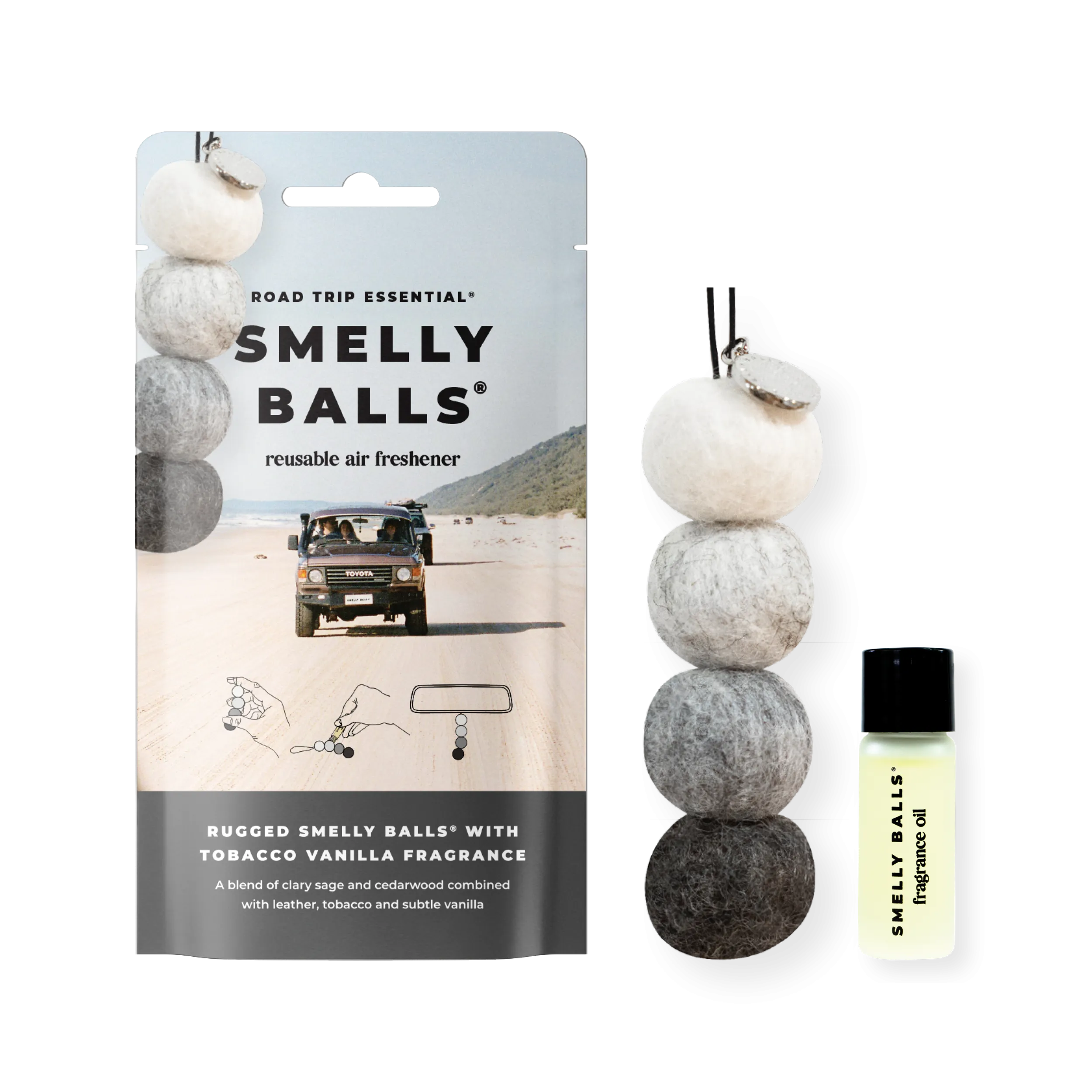 Smelly Balls Reusable Air Freshener Set