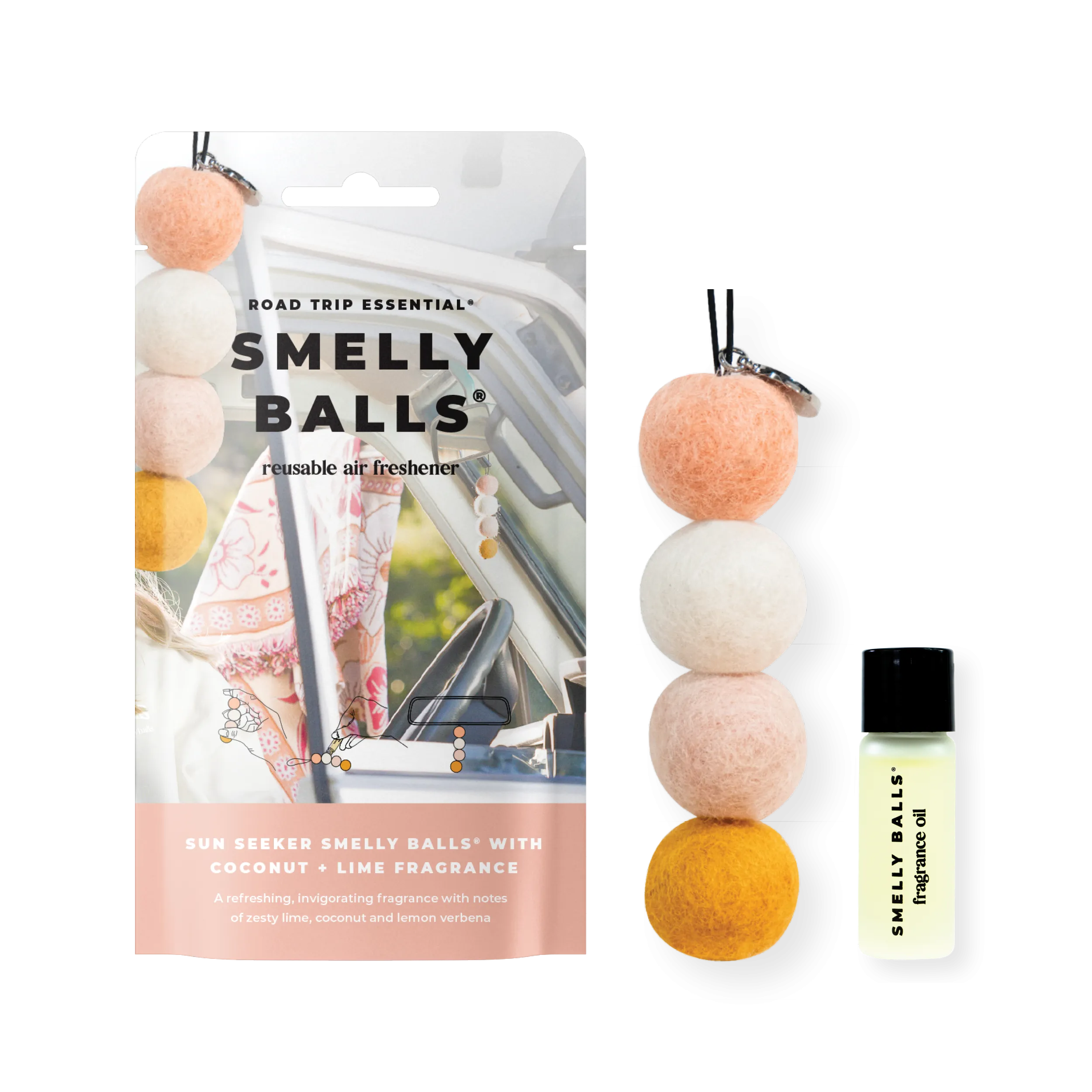 Smelly Balls Reusable Air Freshener Set