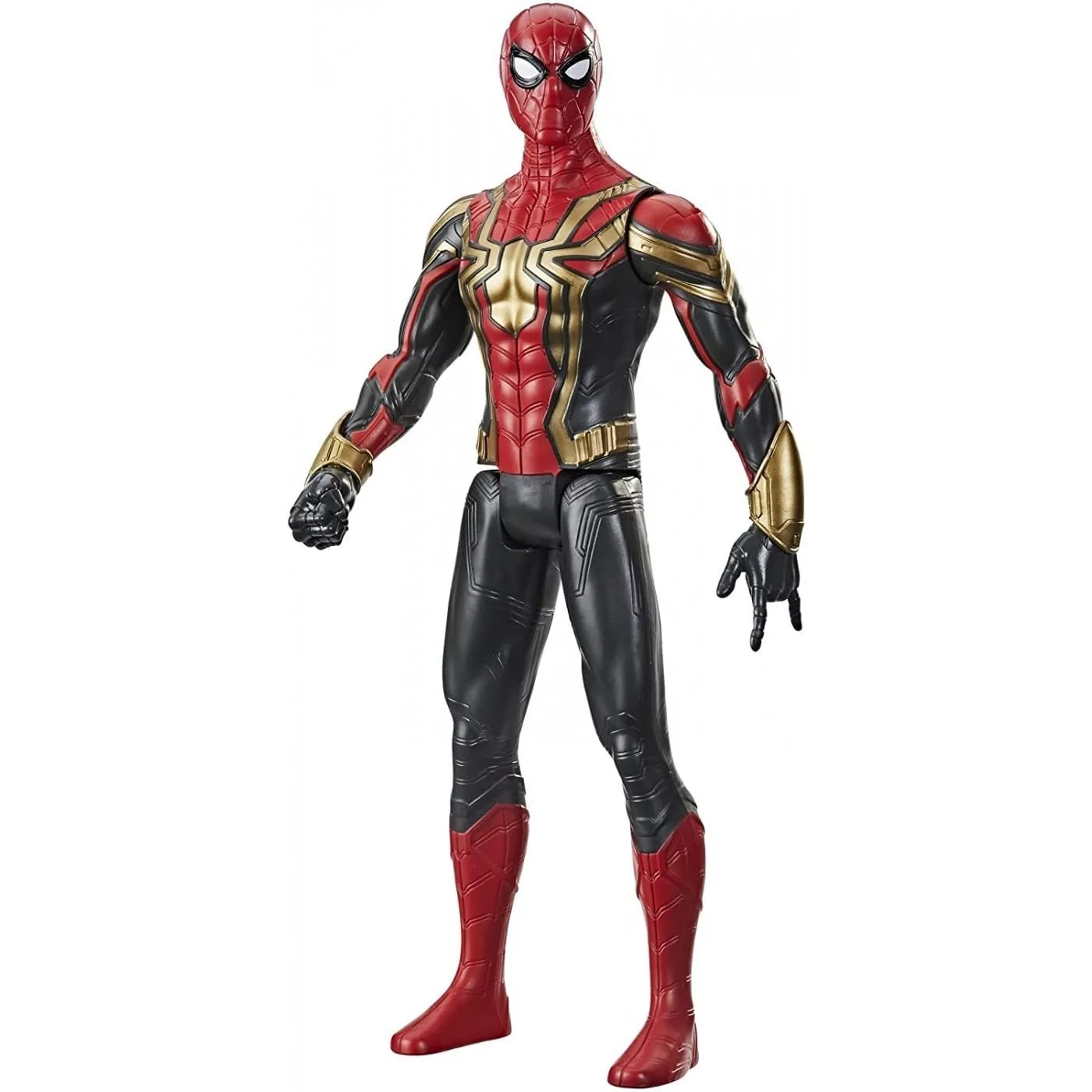 Spiderman Marvel Spider-Man Titan Hero Series 30-cm Iron Spider Integration Suit Spider-Man Action Figure Toy, Inspired by Spider-Man Movie, for Kids Ages 4 and Up