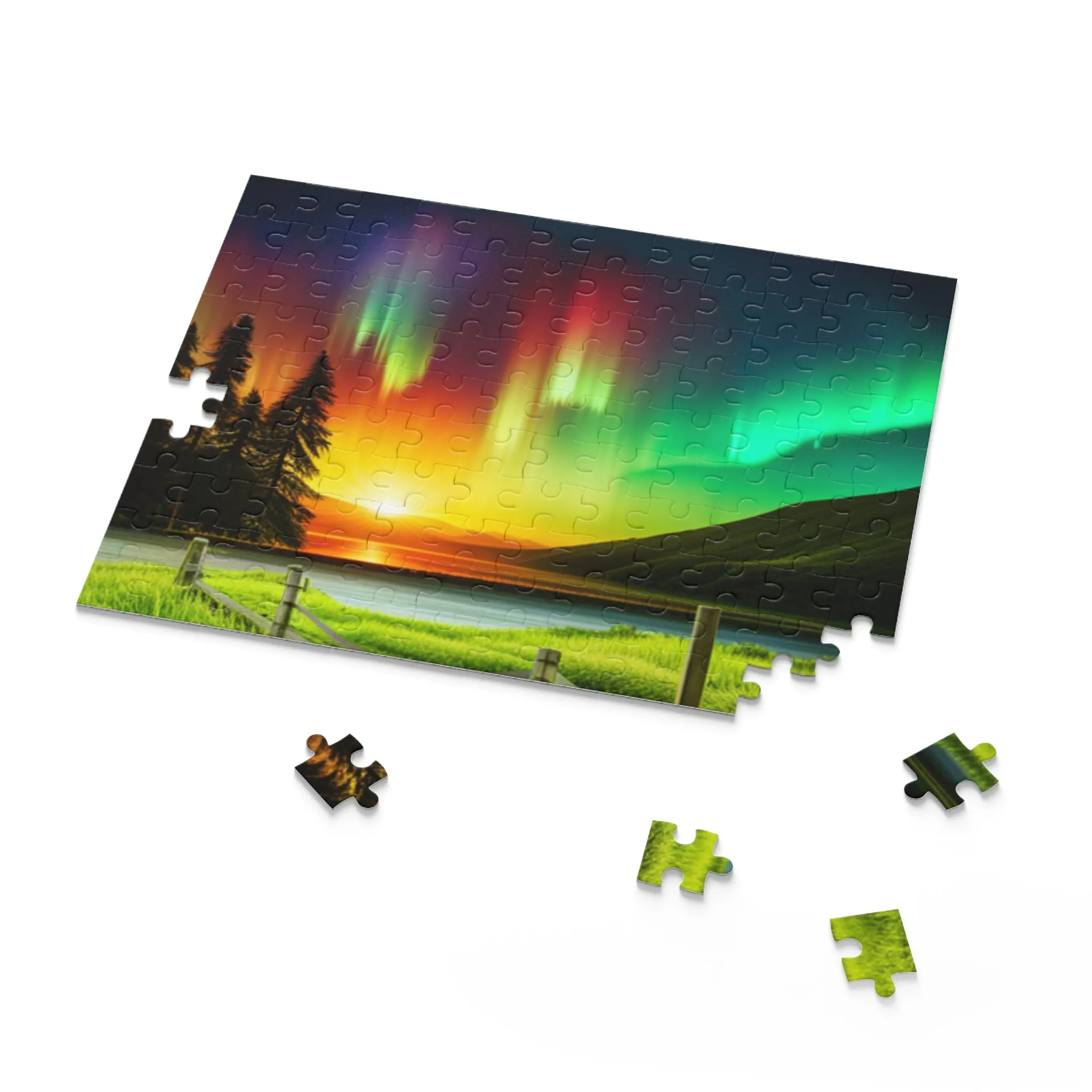 Stunning Lights in the Sky Puzzle (120, 252, 500-Piece)