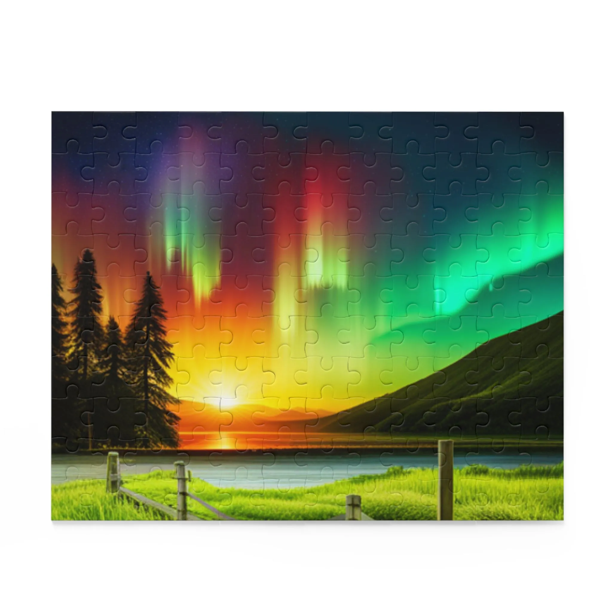 Stunning Lights in the Sky Puzzle (120, 252, 500-Piece)