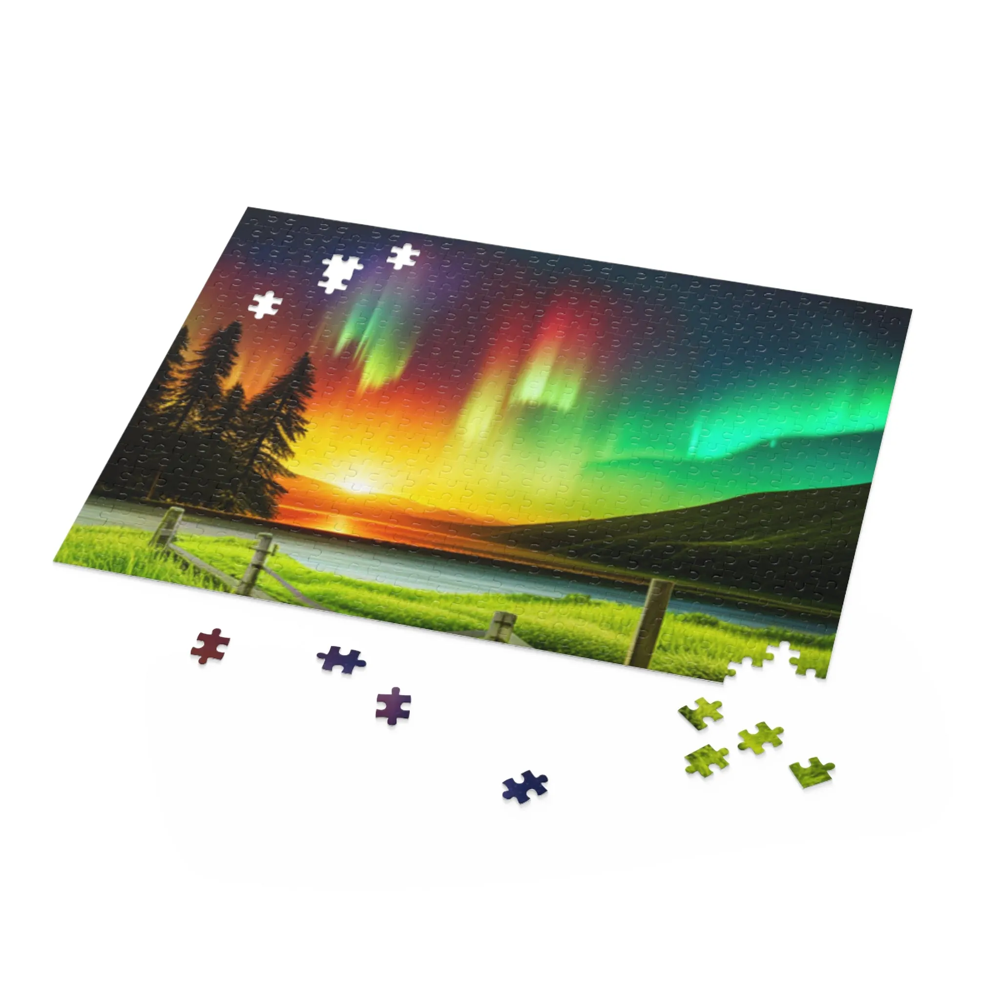 Stunning Lights in the Sky Puzzle (120, 252, 500-Piece)