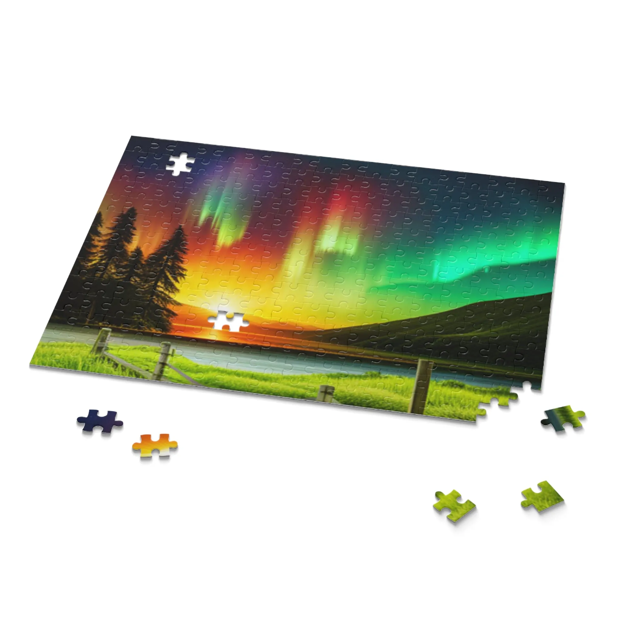 Stunning Lights in the Sky Puzzle (120, 252, 500-Piece)