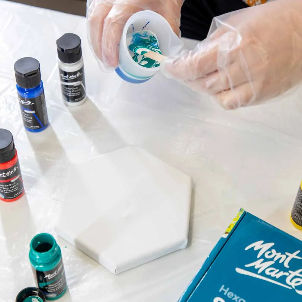 SuperCell Pouring Paint Kit Premium 23pc