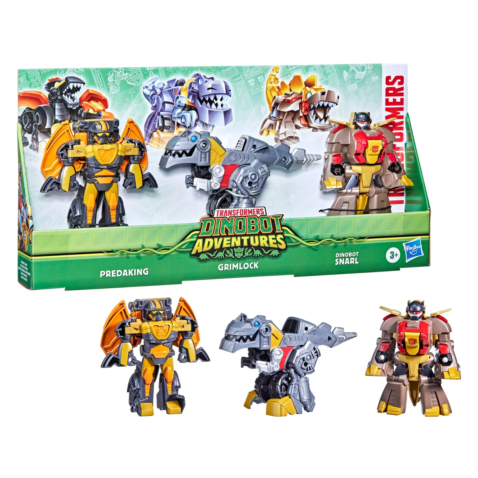 Transformers Dinobot Adventures Dinobot Squad 3-Pack