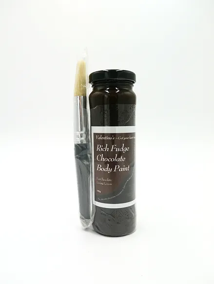 Valentino's Rich Fudge Chocolate Body Paint 185 gm.